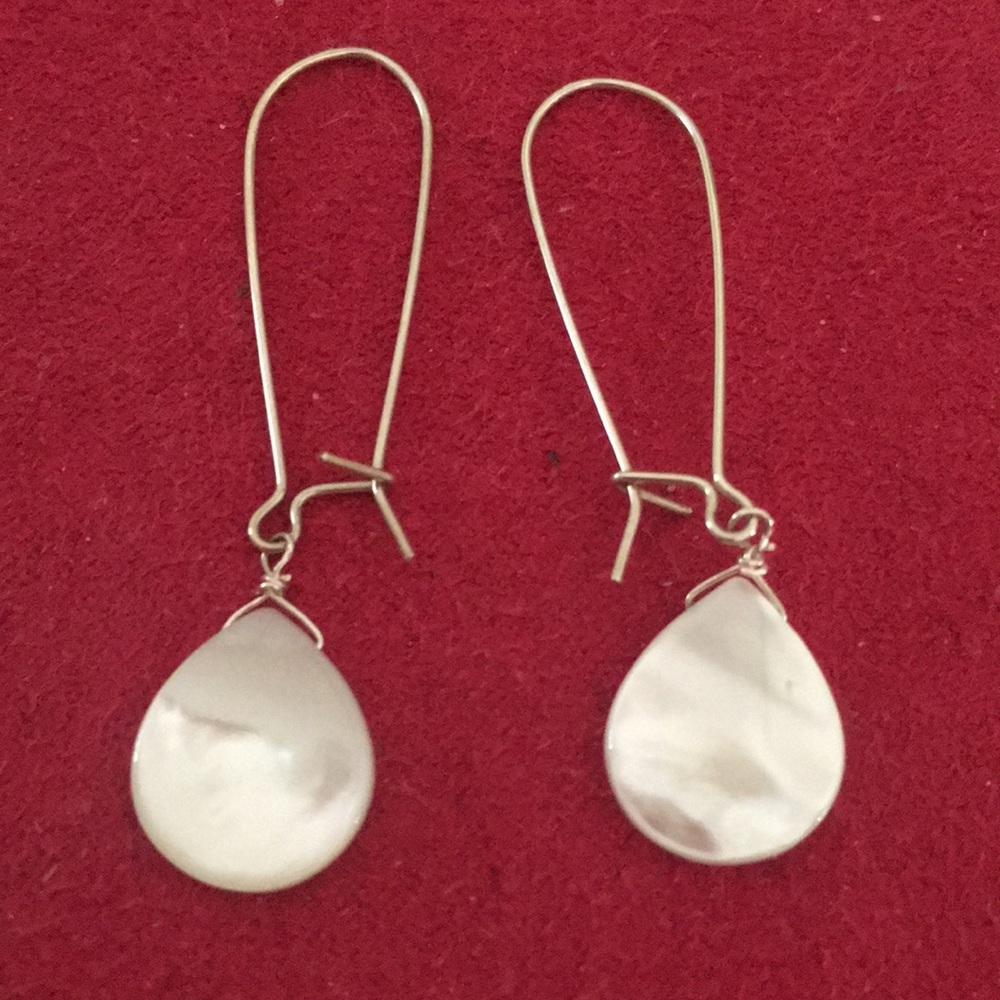 Margo Morrison Mother of Pearl Earrings.